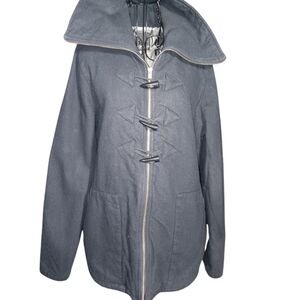 Volcom Black Toggle Coat